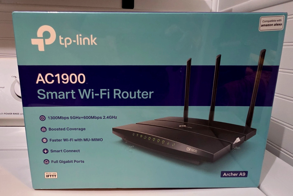 TP-Link AC1900 Smart WiFi Router Archer A9 High-Speed MU-MIMO Wireless New